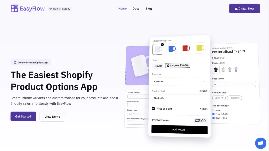 EasyFlow Got the ‘Built for Shopify’ Badge