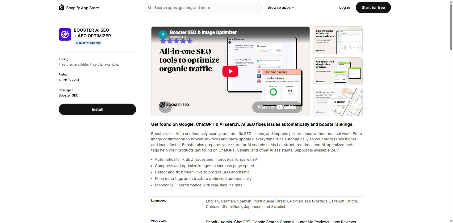 Booster SEO