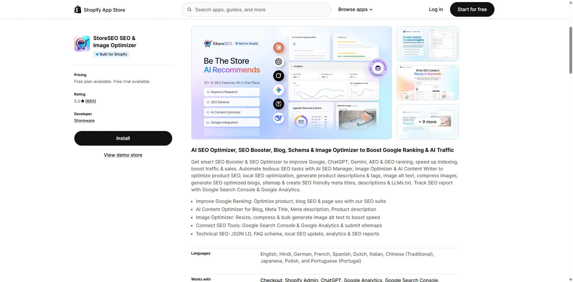 StoreSEO AI SEO Plugin