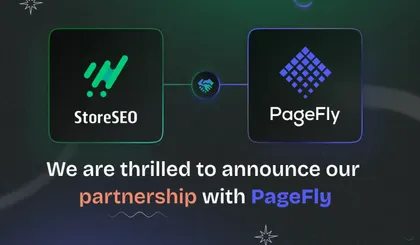 StoreSEO partners with PageFly — partnership announcement