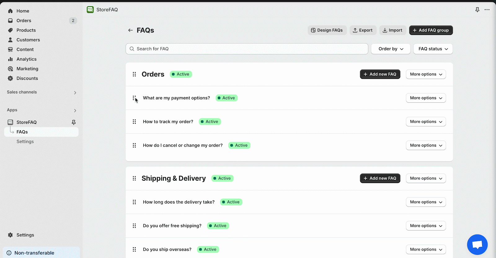 StoreFAQ Earned the ‘Built for Shopify’ Badge